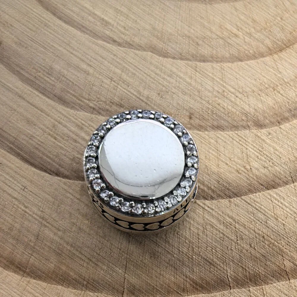 Pandora Tennis Ball Exclusive Charm Pendant, S925 Silver Jewelry